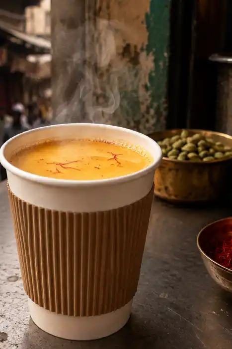 saffron-tea